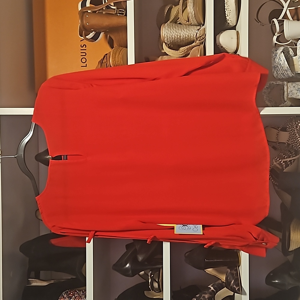 CeCe Bow Sleeve Blouse - Picture 4 of 5